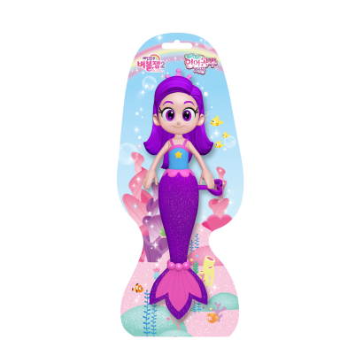 레인보우버블젬 헤엄치는 인어공주 퍼플